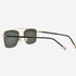 Fashion Square Metal Men's Sunglasses Toledo